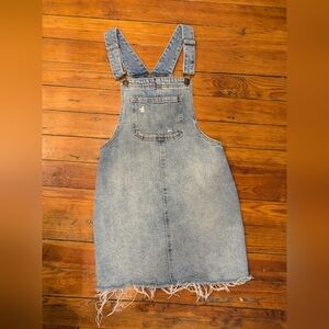 Denim Overall Dress